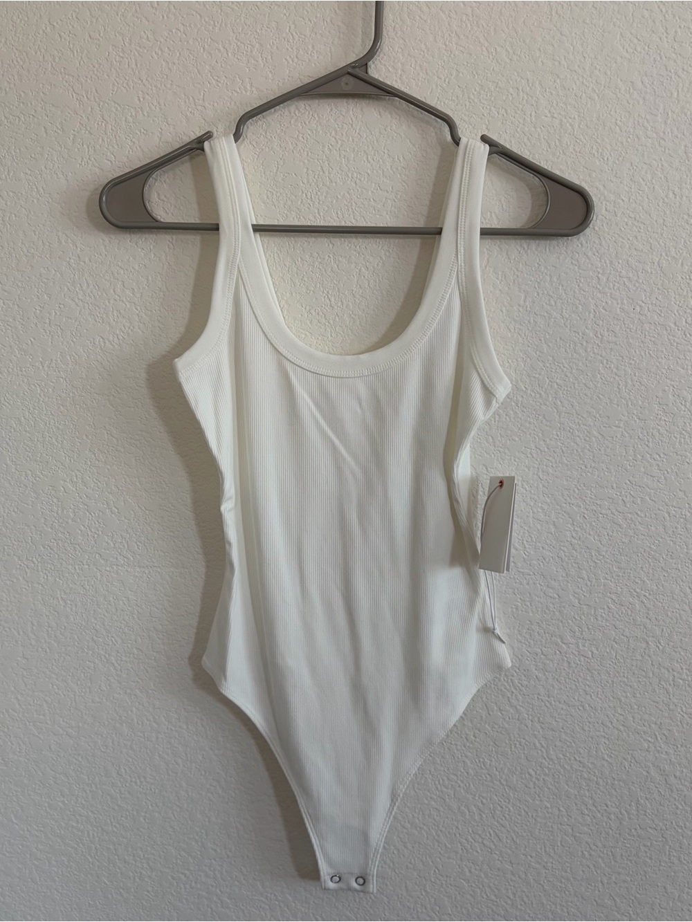 Good American Modal Rib Tank Bodysuit